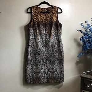 Grrrr animal print inspired dress